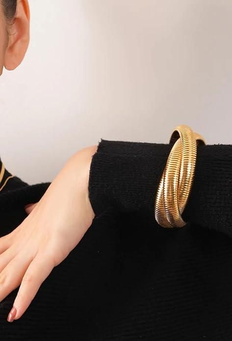 Wrap Around Snake Stretchable Bracelet