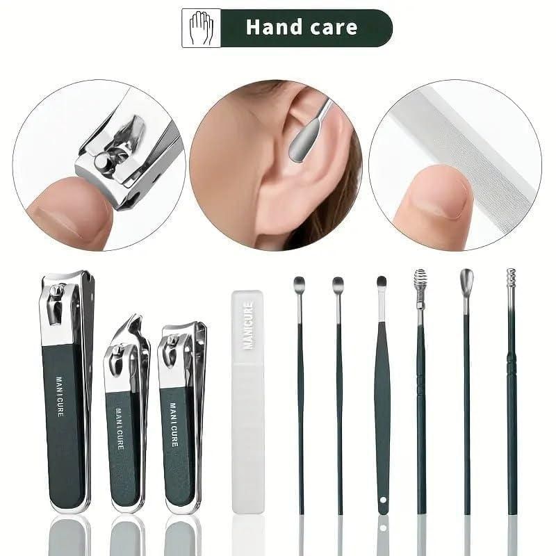10 in 1 Nail Clipper Set with Ear Cleaner
